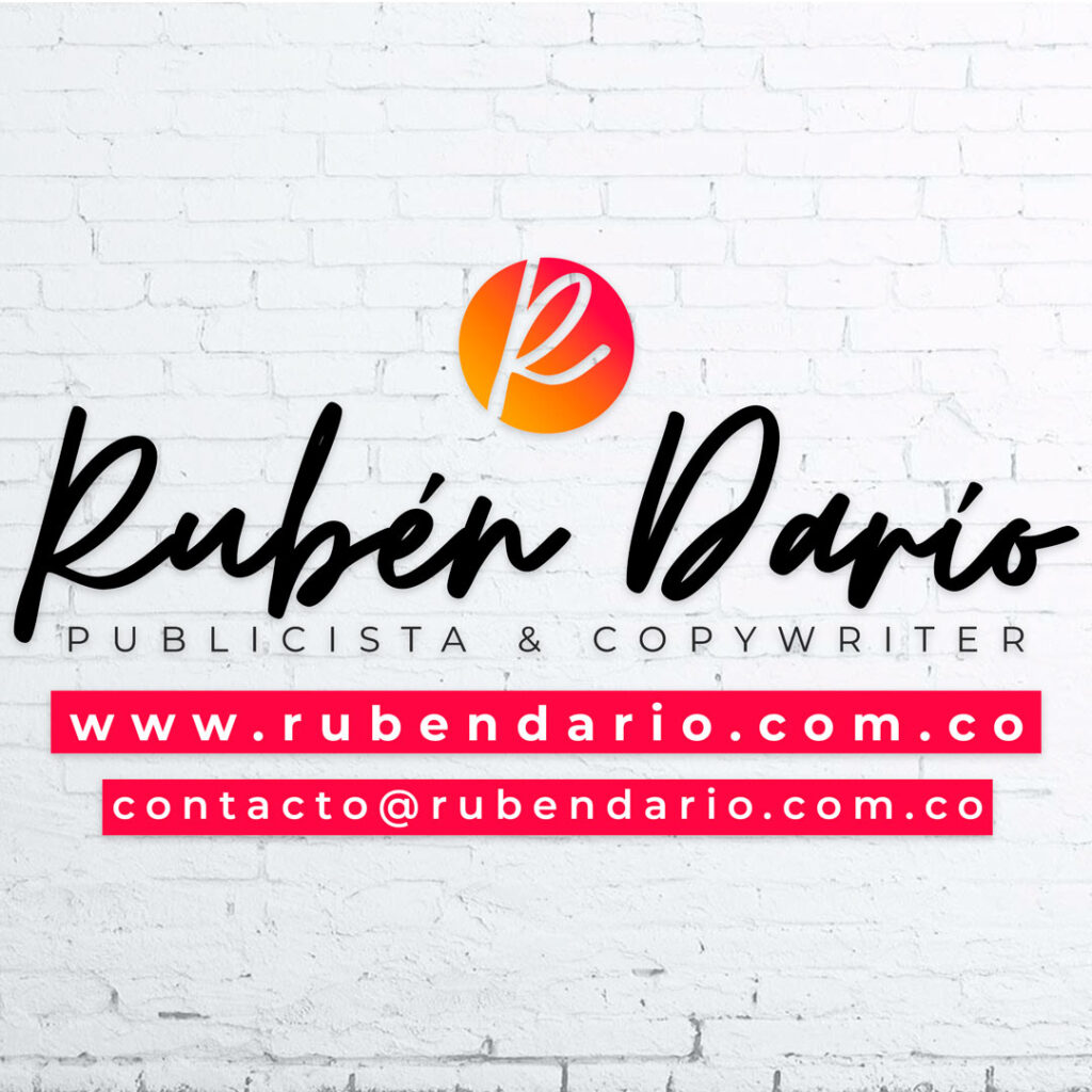 Rubén Darío - Publicista & Copywriter